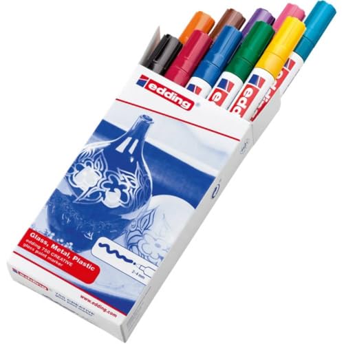 Edding 750 Paint Marker - Assorted (Pack of 10)