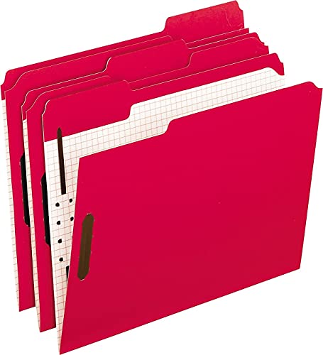 PFX21319 - Colored Folders with Two Embossed Fasteners