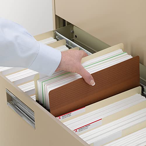 SMD73213 - Smead 73213 Redrope Easy Grip File Pockets