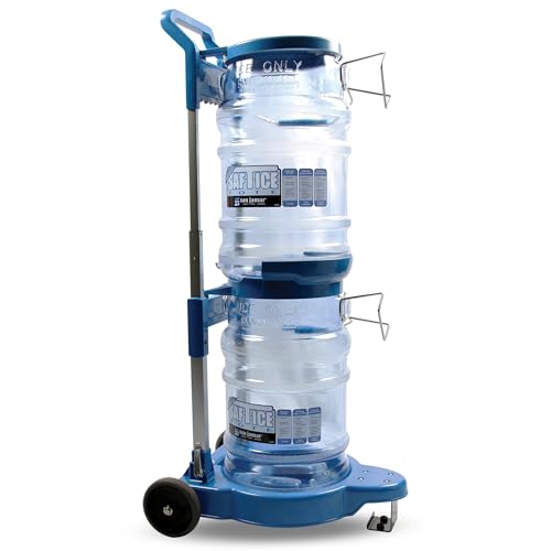 San Jamar SICART60 Saf-T-Ice Cart for use with 2 Saf-T-Ice SI6000