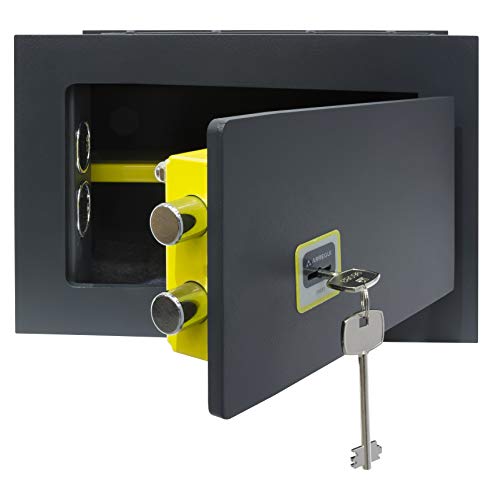 Arregui 281320 Wall Safe Key, 10 mm, Dark Gray