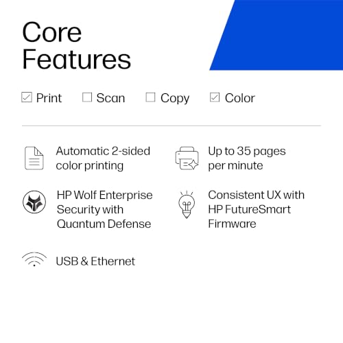 HP Color LaserJet Enterprise 4701dn Printer