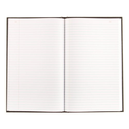 Blueline Record Book 12.5x7.875-Inch 300 Pages, Black (A790300.01)
