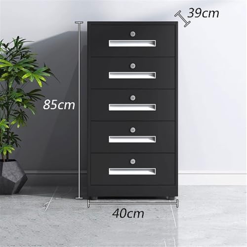 Steel Drawer Filing Cabinets for Home and Office, Multifunctional Storage Cabinet with Increased Capacity for Files and Data File Storage Cabinets (Bruin)