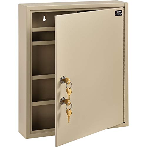 Global Industrial Medical Security Cabinet with Double Keyed Locks, Steel