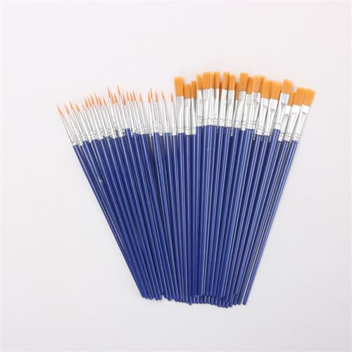 AFPSDLFJDLS Digital Drawing Pencil Oil Paintbrush Plaster PaintPlastic Acrylic Painting Painted Nylon Paintbrush