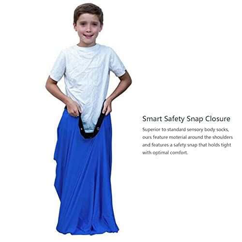 XMSM Full Body Sensory Sock for Autism Kids & Adults with Special Needs Breathable Stretchy Compression Sensory Body Cocoon Sock for Children/Teens with Anxiety ADHD and Aspergers