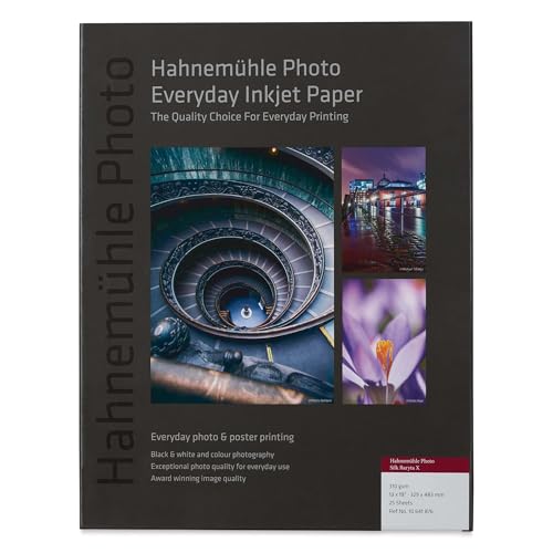 Hahnemühle Photo Silk Baryta X 310 Inkjet Photo Paper - 13" x 19", Pkg of 25