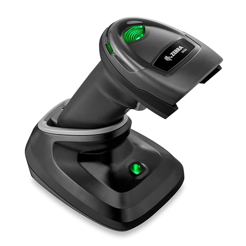 Zebra DS2278 Cordless Barcode Scanner with Stand | 1D/2D, QR Code