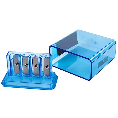 Multifunctional 4 Holes Charcoal Pencil Sharpener Long Core Lead Drawing Art Manual Sketching Supplies