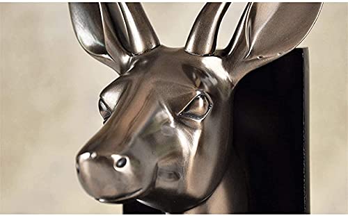 Book Ends Exquisite Bookends Book Animal Book Ends Shelf Brackets, Bookend Holder for Home Office Decorative Gifts Book Press