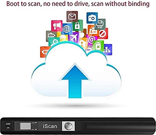 VuPoint Solutions ST415 Handheld Magic Wand Portable Scanner Kit for Document and Image - OCR Software, JPG/PDF, 900DPI, Color/Mono