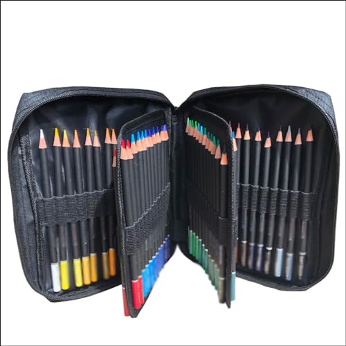 ZYQHMY 72 Color Colored Pencils, Oily Colored Lead Sets, Painting Supplies, Brushes