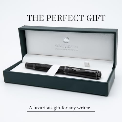 Monteverde USA Innova Formula M Black Rollerball Pen | Premium Writing Instrument with Schmidt 888 Refill