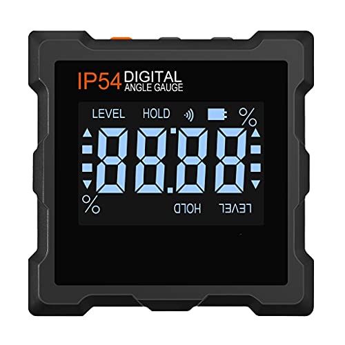 TEOYETTSF Digital Level Box Protractor Angle Finder Level Gauge Bevel Gauge Inclinometer with Magnetic Based Backlight Waterproof