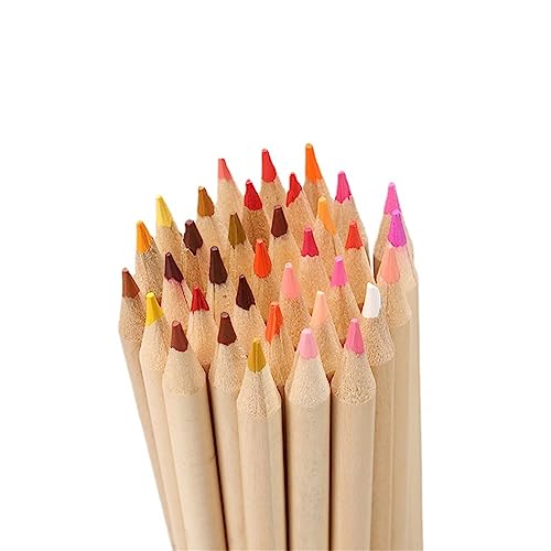 60 Colour Log Blister Box Folding A3 Lead Pencils Drawing and Painting Set