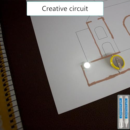 HANCLE Electric Paint Pen Conductive Pen Multifunctional Conductive Paint Circuit Board Repair for Enthusiasts Electric for Enthusiasts