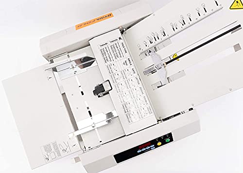 Dynafold DE-42FC Paper Folder Document Folding Machine up to 15000 pcs/hr; Center Feed; Allows Heavy & Glossy Paper Folding; Papers Folded Can Range in Size from 3.5" x 5" up to 11" x 17"