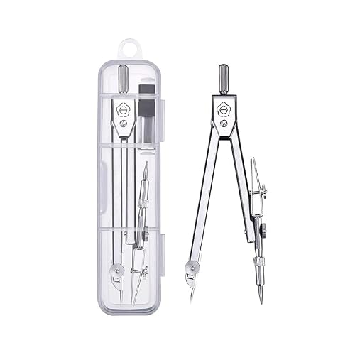 Set of Compasses for Drawing Semi Circles Learning The Protractor