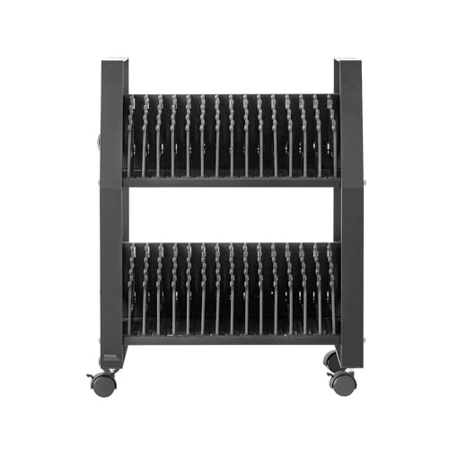 GarveeTech 32 Device Charging Cart for Laptops up to 15.6", Charging Station for Tablets Office and Classroom Use