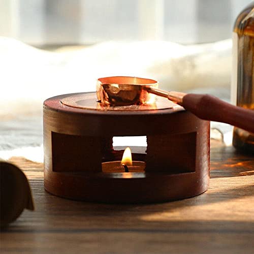 58GXCAAMOT Wax Seal Melting Glue Furnace Spoon Set Wax Seal Beads Sticks Warmer Wax Seal Stove DIY Crafts Tool Stamp Candle Wax Stamp (Color : D) (B)