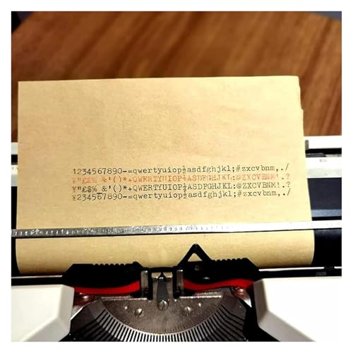 Classic Retro Manual Typewriter, Typing Machine for Home and Office, Mechanical Typewriter for Writers and Authors Lovers(Black)