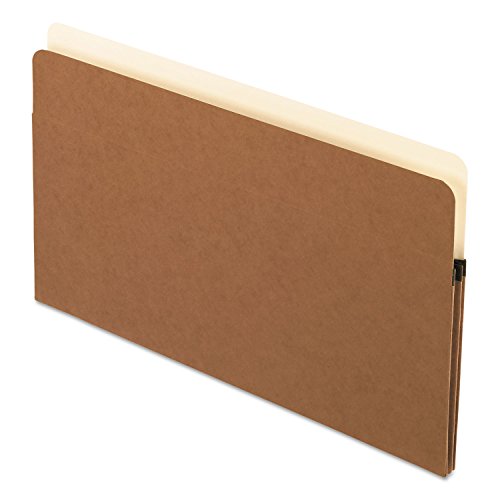 New - 1 3/4 Inch Expansion File Pocket, Manila/Red Fiber, Legal, 25/Box - 1516COX