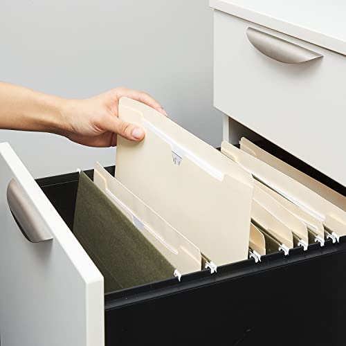 Staples File Jackets, Reinforced Tab, Letter, 1.5 In Expansion, 50/Bx