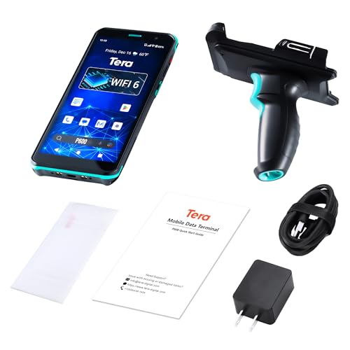 Tera Android Barcode Scanner PDA: HS7 Engine 6" FHD IPS for Warehouse, P600