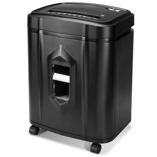 Aurora AU1645XA 16-Sheet Cross-Cut Paper and CD/Credit Card Shredder/5-Gallon Pullout Basket/ 30 Minutes Run Time