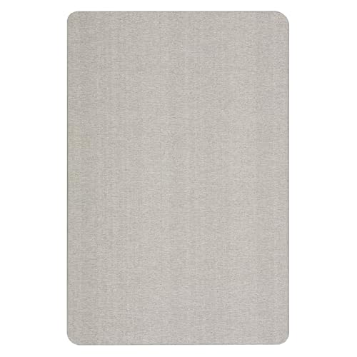 Quartet Bulletin Board 48"W x 36"H Fabric Cork Board Alternative for Office School or Home Décor, Gray (7684G)