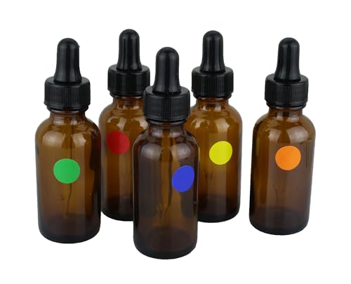 ChromaLabel 1/4" Dot Stickers, 7 Standard Colors, 1000/Box Each Color