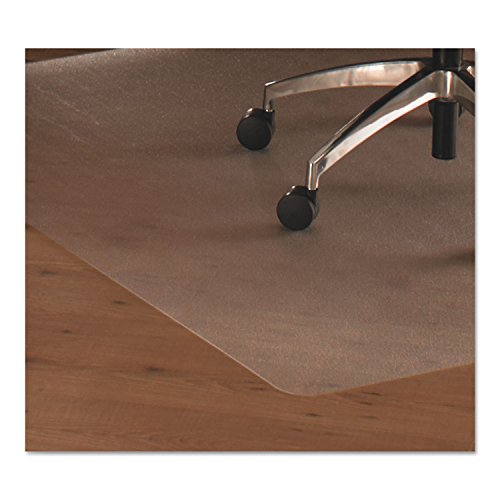 Floortex 1215219ER Hard Floor Mat, 60-Inch L x 48-Inch W, 75 mil, Clear Polycarbonate