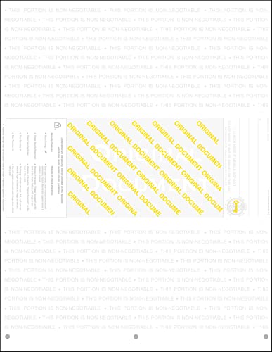 3000 Middle Burgundy Linen Blank Laser Check Stock