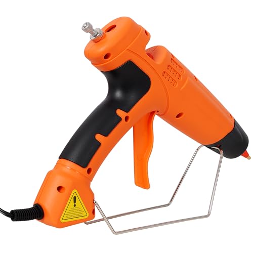 KEIKI 550W Hot Glue Gun with 4 Replacement Nozzles & 24 Glue Sticks, Heavy Duty Thermo Glue Gun for DIY Crafts, Home Repair, Wood, Metal