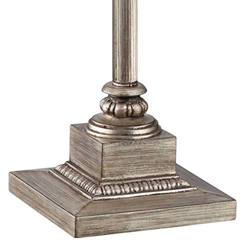 Luke Mercury Glass 4-Light 63 1/2" Tall Floor Lamp with Night Light