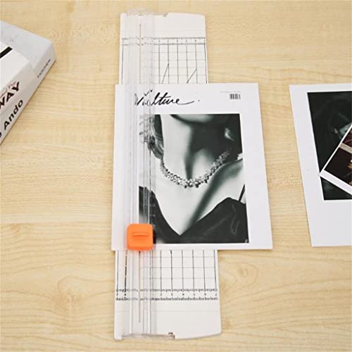 WERTGHJ A4 Paper Cutting Machine Cutter Trimmer Crafts Photo Scrapbook Blades DIY Office Home Stationery(D)