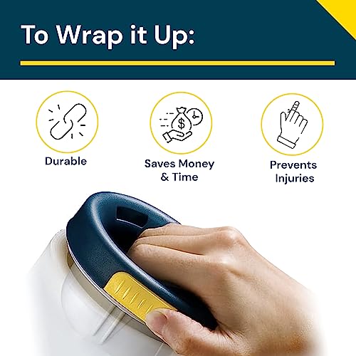 Excell Hand Saver Stretch Film Dispenser with Brake (Fits 3" Core)