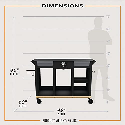 Oklahoma Joe's Workstation DLX Prep & Storage Cart - 23252169