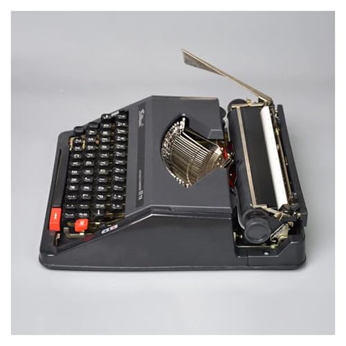 Classic Retro Manual Typewriter, Typing Machine for Home and Office, Mechanical Typewriter for Writers and Authors Lovers(Black)