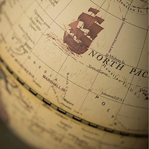 globe, Retro Educational with Stand Small Children Adult Globe Home Decor(14cm)