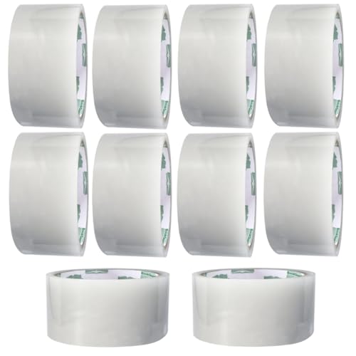 BookGuard 2 Inch Clear Book Repair Tape 15 Yard Roll, Case of 10