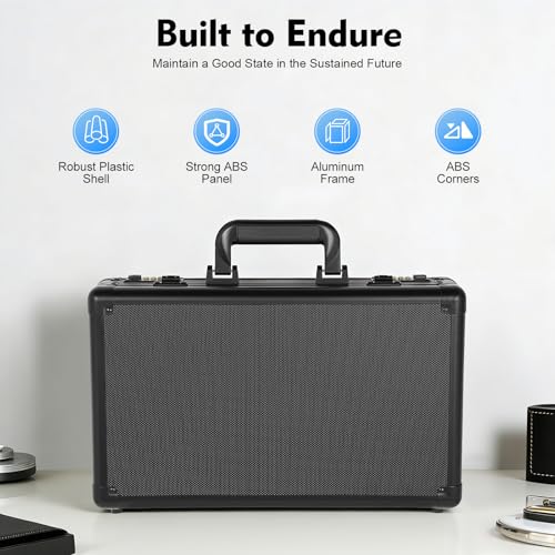 Aluminum Slab Holder with Handle Coin Holder Display Case Compartments,Coin Case for 50 Coin Slabs,Coin Collection Supplies
