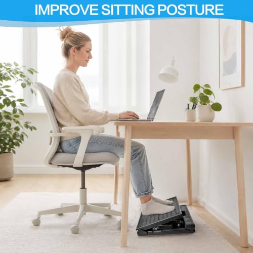 Adjustable Foot Rest Under Desk for Office,Home, Gaming & Study