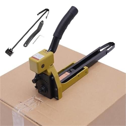 Corrugated Cardboard Sealing Machine, Industrial Carton Stapler, Holds 50 Staples, with Staple Remover and Pusher(HB3515)