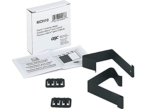 Quartet MCH10 Matrix Cubicle Partition Hangers, 2/ST, Gray