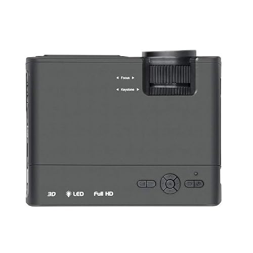 GVRMLDF Portable T5 Mini Android Smart LED Projector Videos Home Cinema Movie Media Proyector(D)
