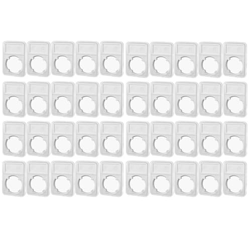 80PCS Coin Slab Display Holder Storage 40mm Fit for American Silver Eagle 1 oz Coin