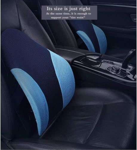 EZLQGBWKPDT The best automotive waist support cushion for home design studios! Back pillow for the lower back of the car seat,red