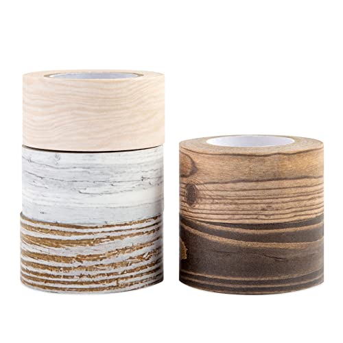 Recollections Wood Grain Crafting Washi Tape, 12 Packs: 5 ct. (60 Total)